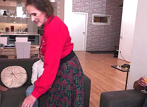 Mature Allison gets all her holes filled by three